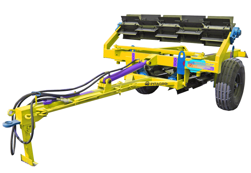 КАТОК-ПОДРІБНЮВАЧ РІЖУЧИЙ ВОДОНАЛИВНИЙ ГІДРОФІКОВАНИЙ CAT-6R