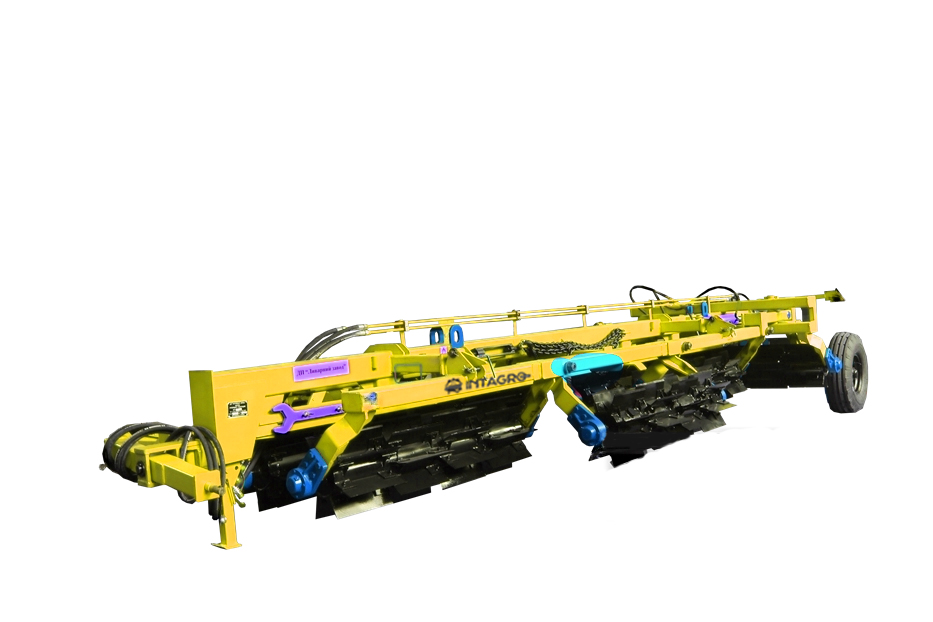 КАТОК-ПОДРІБНЮВАЧ РІЖУЧИЙ ВОДОНАЛИВНИЙ ГІДРОФІКОВАНИЙ CAT-IZM-12-5P-01