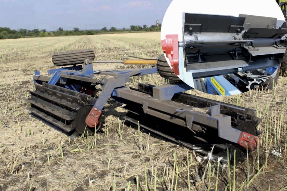 КАТОК-ПОДРІБНЮВАЧ РІЖУЧИЙ ВОДОНАЛИВНИЙ ГІДРОФІКОВАНИЙ CAT-IZM-6P