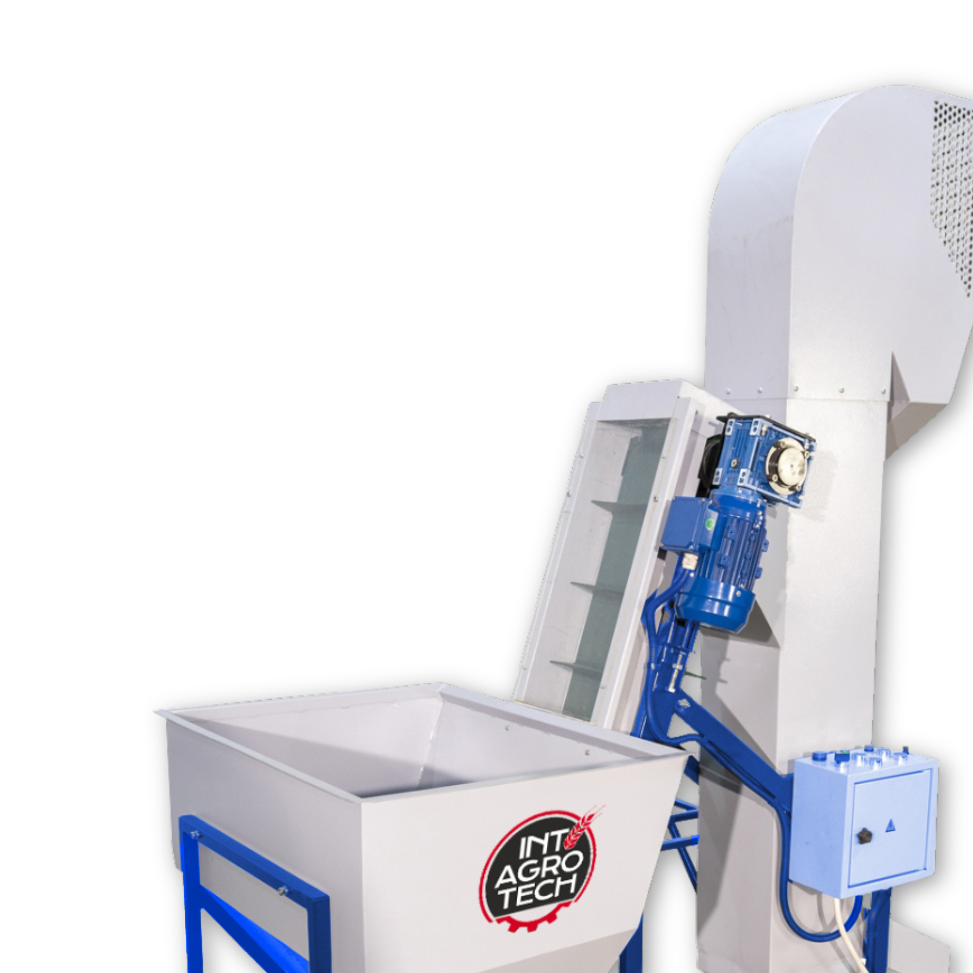 Аспіраційна колона для сортування порожніх горіхів у шкаралупі