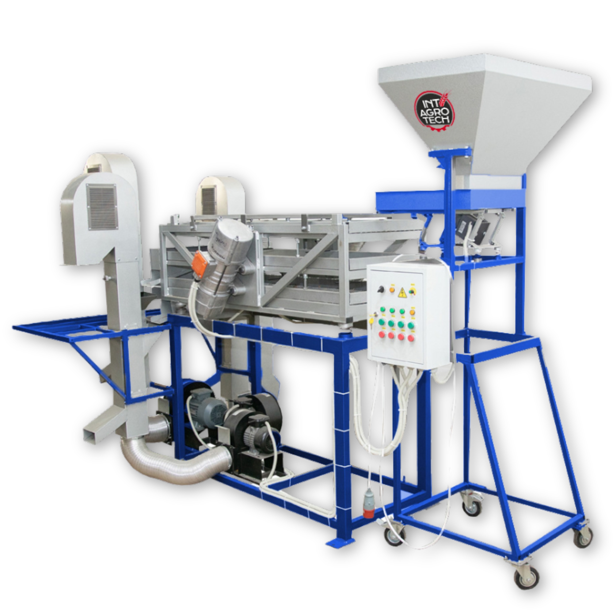 Роторний калібратор для фундука (2 фракції)