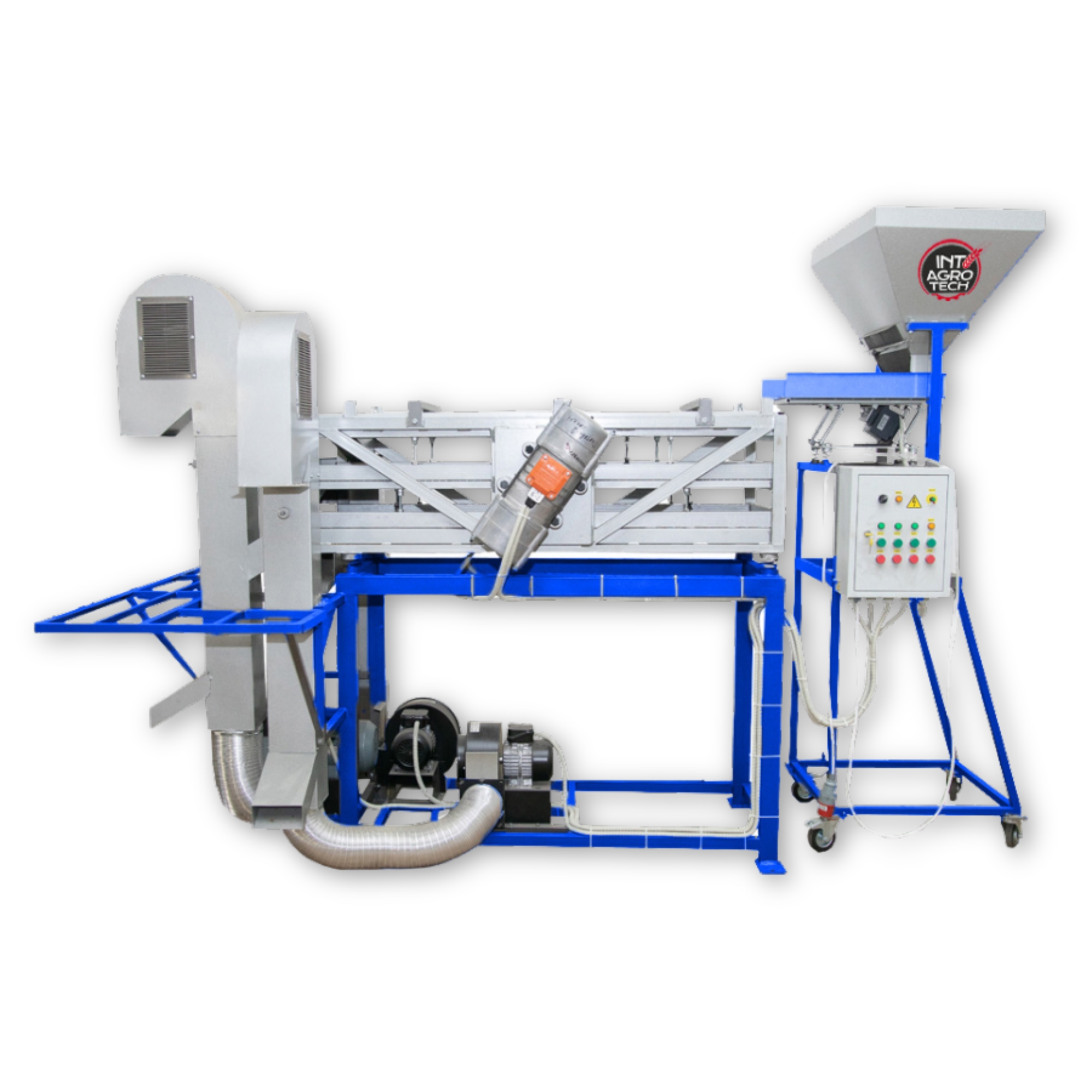 Вібросито з аспірацією для сортування волоського горіха (300 кг/год)